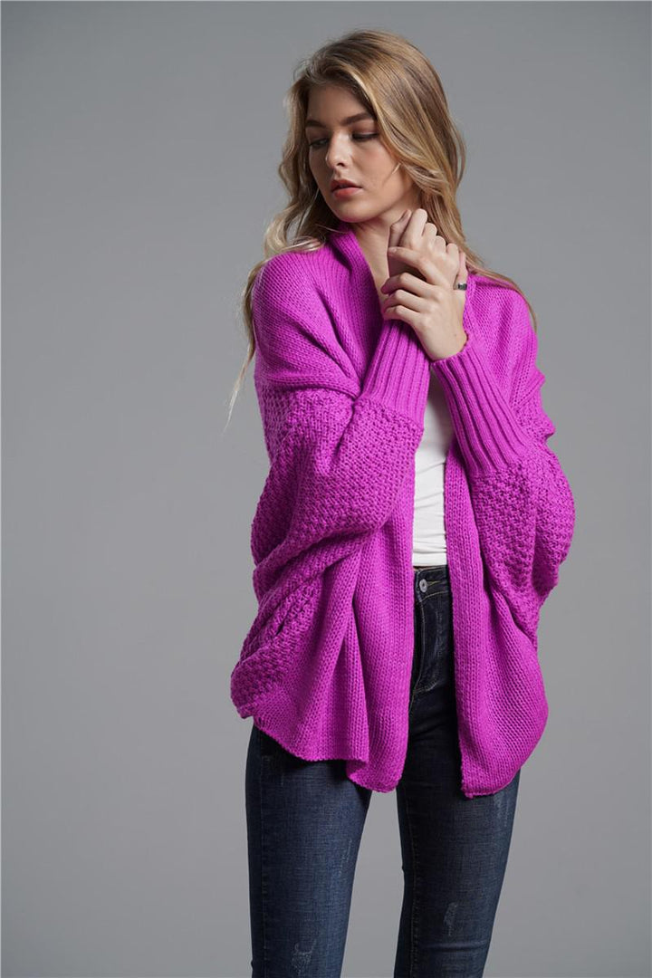 Cardigan África - Roxo